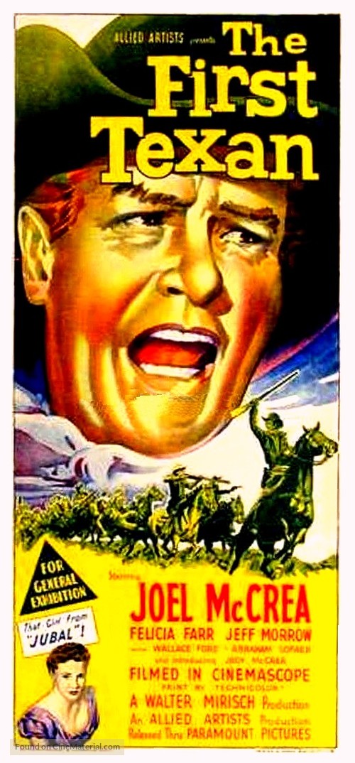 The First Texan - Australian Movie Poster