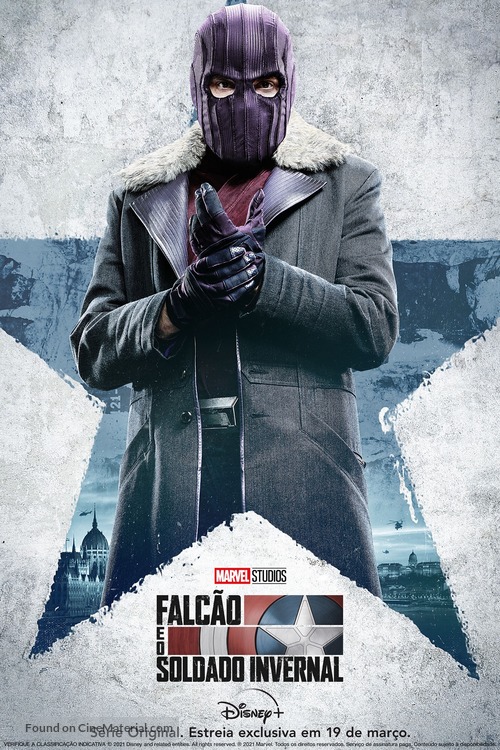 &quot;The Falcon and the Winter Soldier&quot; - Brazilian Movie Poster