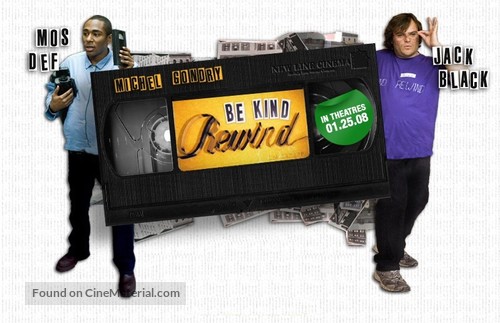 Be Kind Rewind - Movie Poster