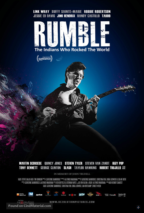 Rumble: The Indians Who Rocked The World - Movie Poster