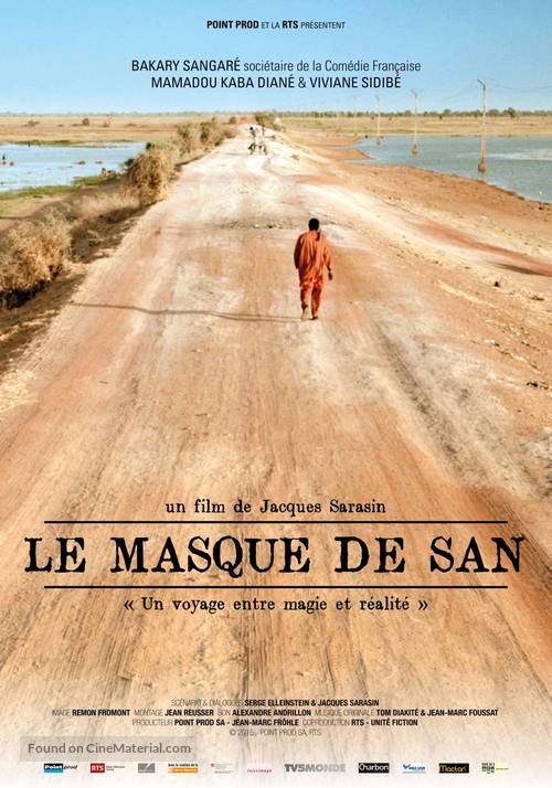 Le Masque de San - Swiss Movie Poster