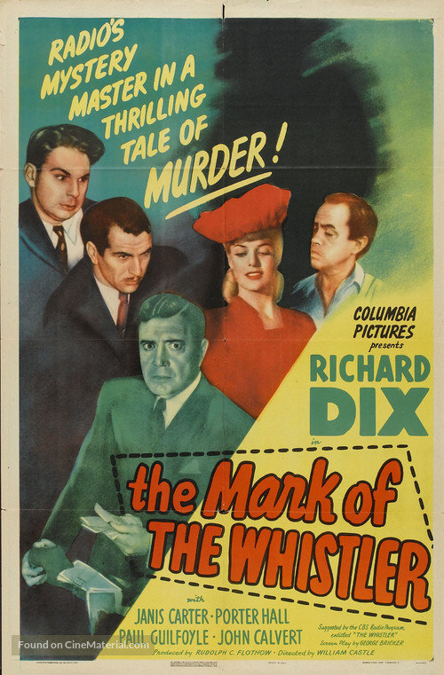 The Mark of the Whistler - Movie Poster