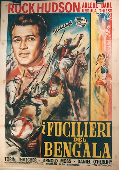 Bengal Brigade - Italian Movie Poster