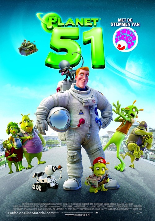 Planet 51 - Dutch Movie Poster