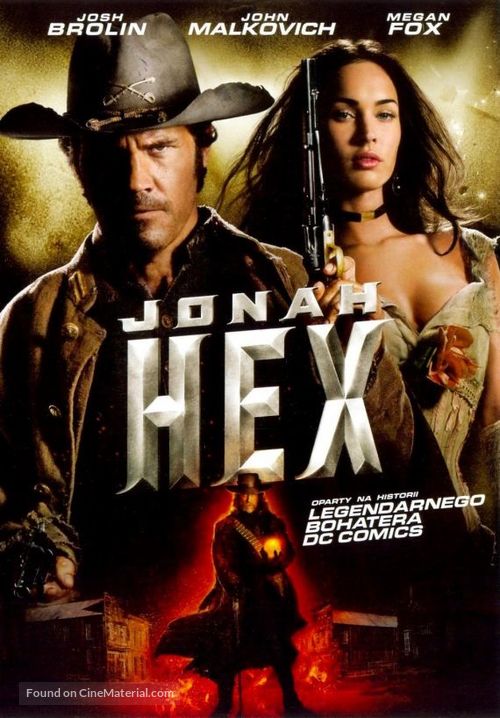 Jonah Hex - Polish DVD movie cover