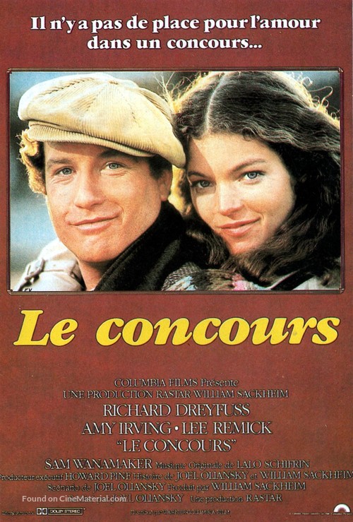 The Competition - French Movie Poster