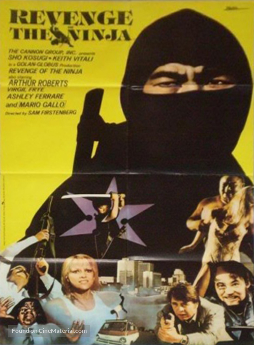 Revenge Of The Ninja - Movie Poster