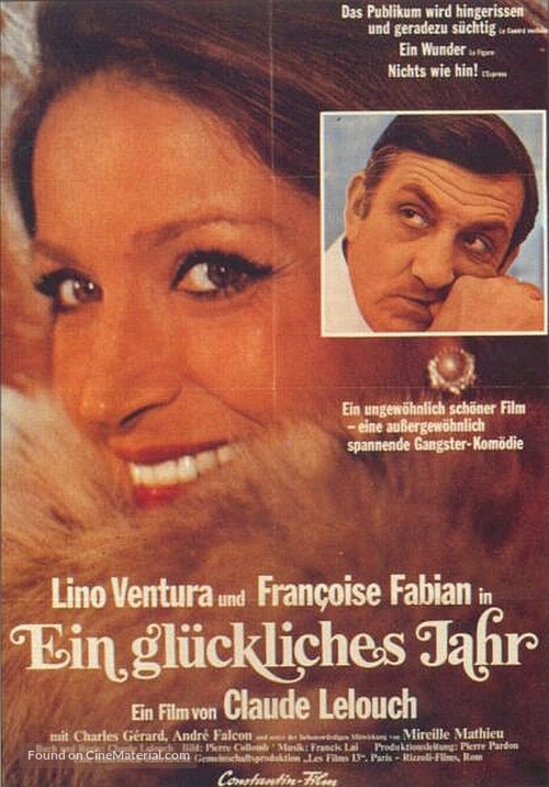 Bonne ann&eacute;e, La - German Movie Poster