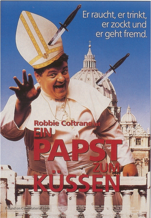 The Pope Must Die - German Movie Poster
