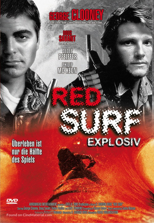 Red Surf - German DVD movie cover
