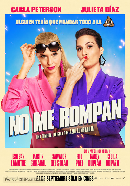 No Me Rompan - Argentinian Movie Poster