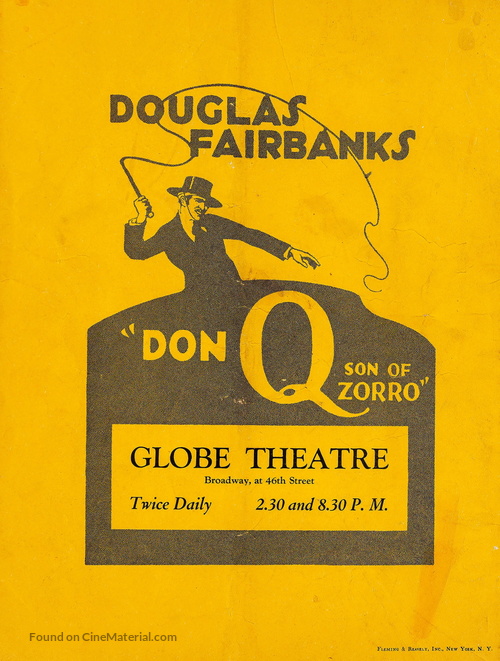 Don Q Son of Zorro - poster