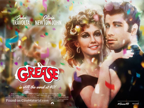 Grease - British Movie Poster
