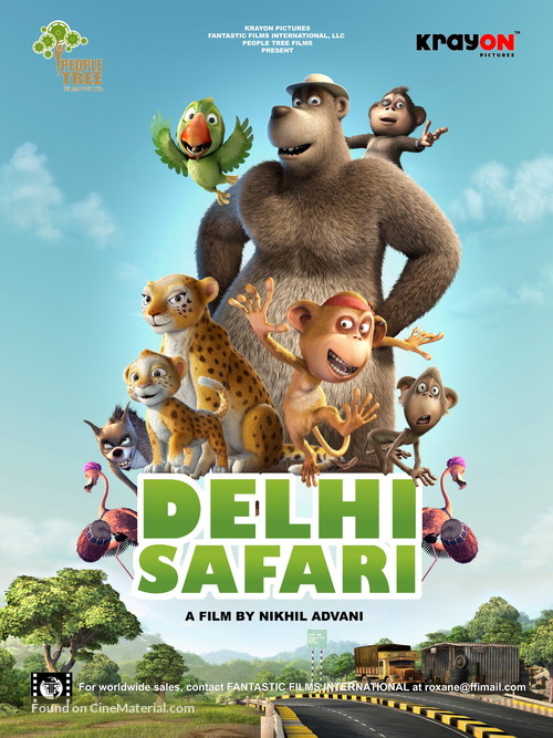 Delhi Safari - Indian Movie Poster