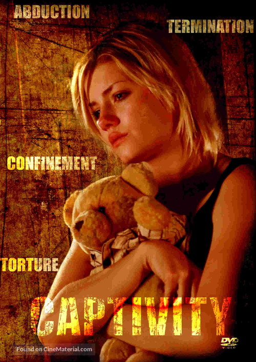 Captivity - DVD movie cover