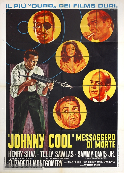 Johnny Cool - Italian Movie Poster