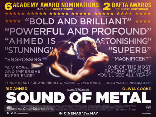 Sound of Metal - British Movie Poster