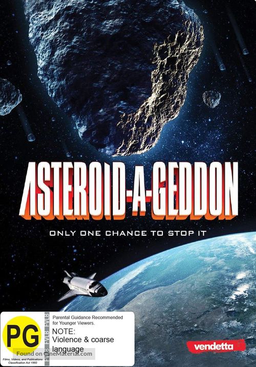 Asteroid-a-Geddon - New Zealand DVD movie cover