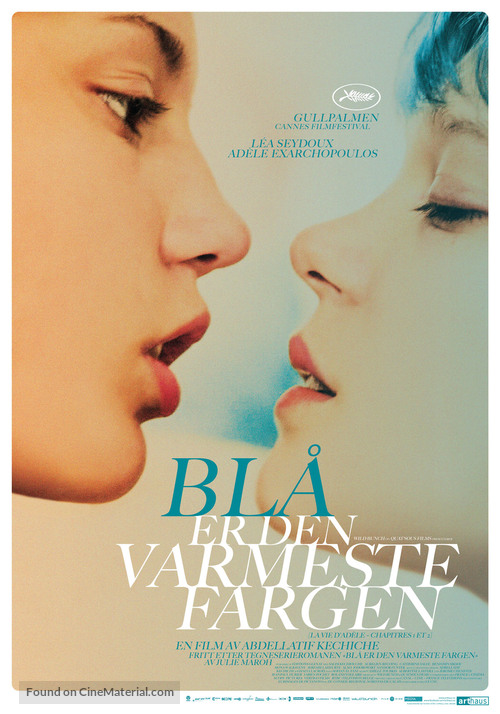 La vie d&#039;Ad&egrave;le - Norwegian Movie Poster