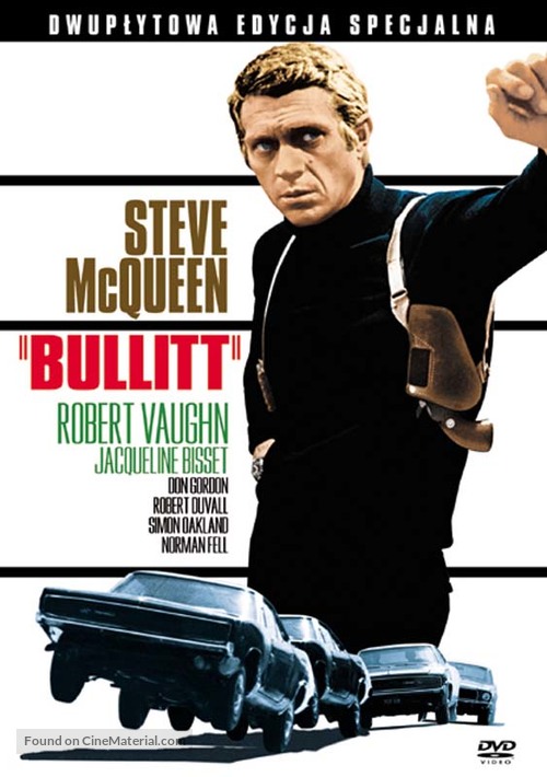 Bullitt - Polish DVD movie cover