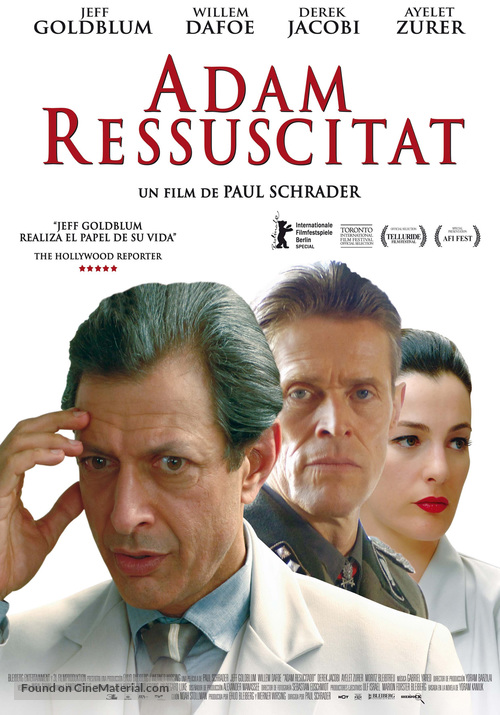 Adam Resurrected - Andorran Movie Poster