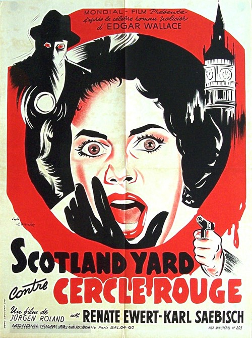 Rote Kreis, Der - French Movie Poster