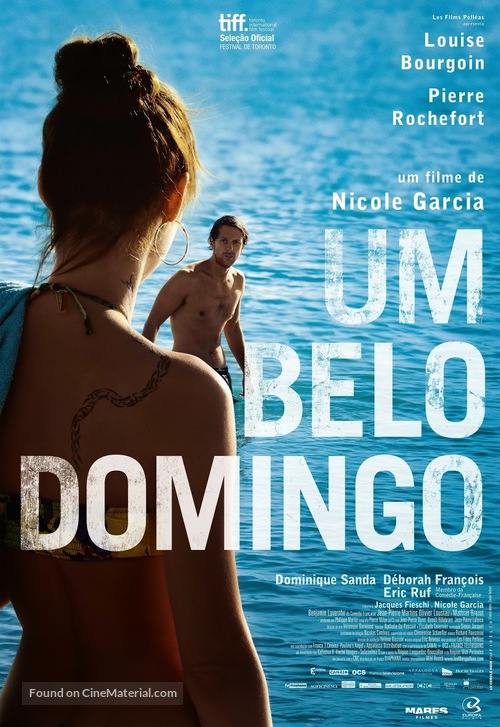 Un beau dimanche - Brazilian Movie Poster