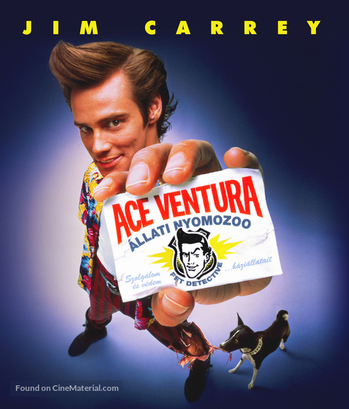 Ace Ventura: Pet Detective - Hungarian Blu-Ray movie cover