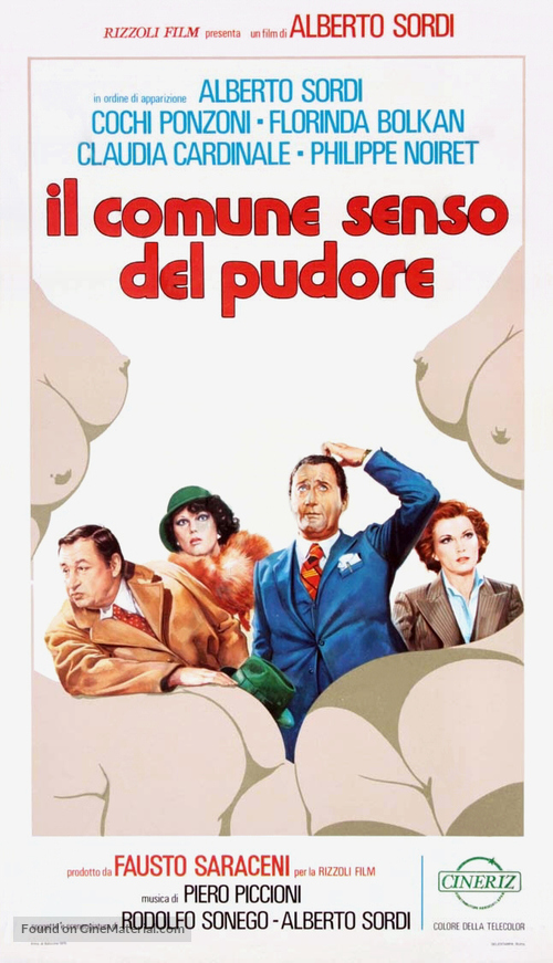 Il comune senso del pudore - Italian Theatrical movie poster