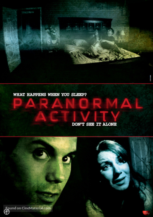 paranormal activity 2007 poster