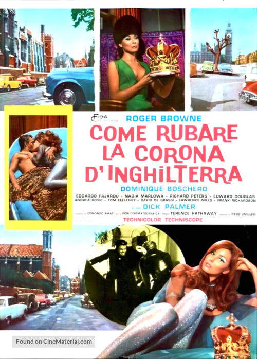 Come rubare la corona d&#039;Inghilterra - Italian Movie Poster