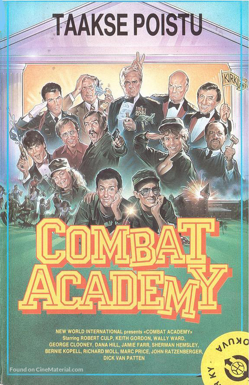 Combat High - Finnish VHS movie cover