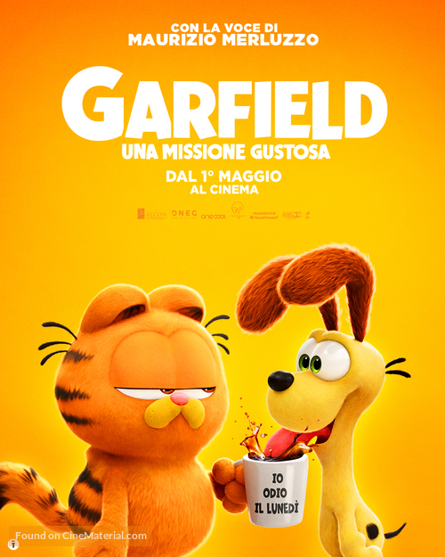 The Garfield Movie - Italian Movie Poster