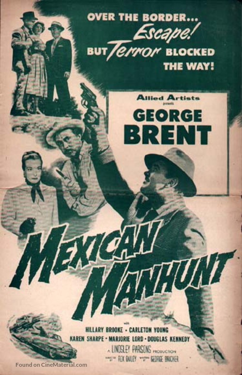 Mexican Manhunt - Movie Poster