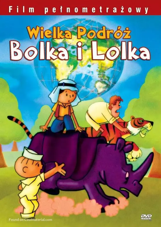 Wielka podr&oacute;z Bolka i Lolka - Polish Movie Cover