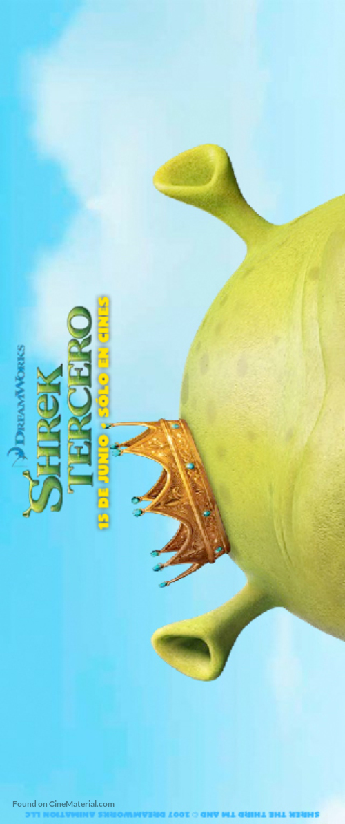 Shrek the Third - Spanish poster