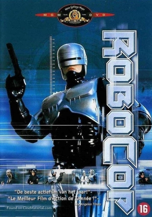 RoboCop - Dutch DVD movie cover