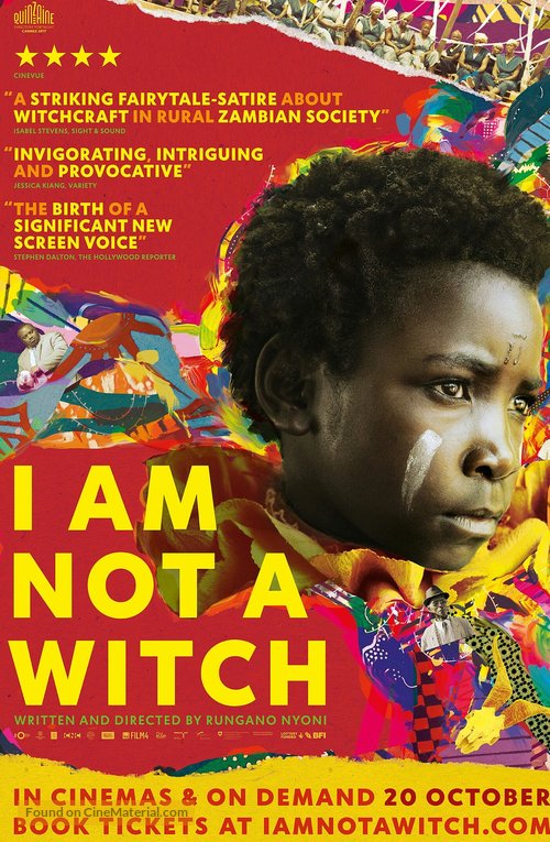 I Am Not a Witch - British Movie Poster