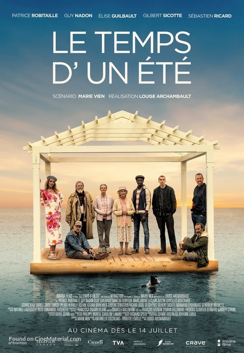 Le temps d&#039;un &eacute;t&eacute; - Canadian Movie Poster