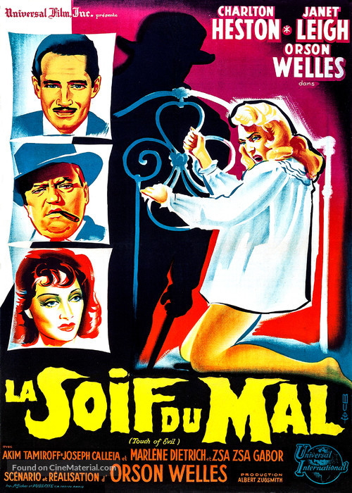 Touch of Evil - French Movie Poster