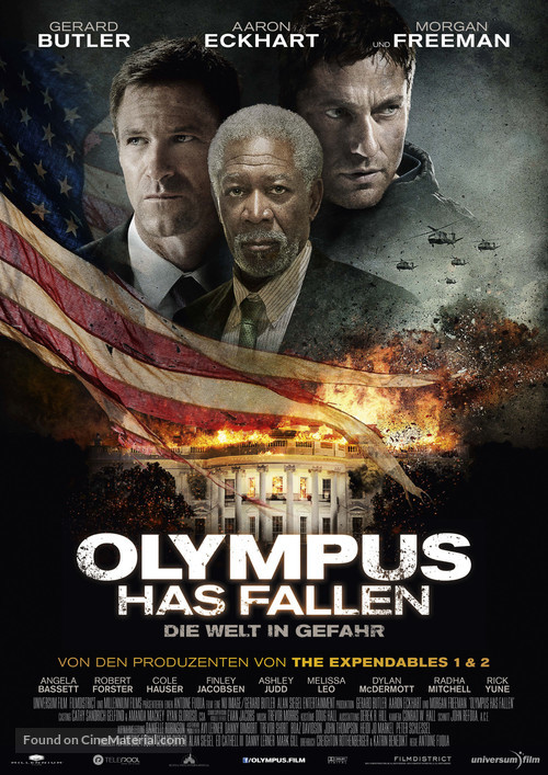 Olympus Has Fallen - German Movie Poster