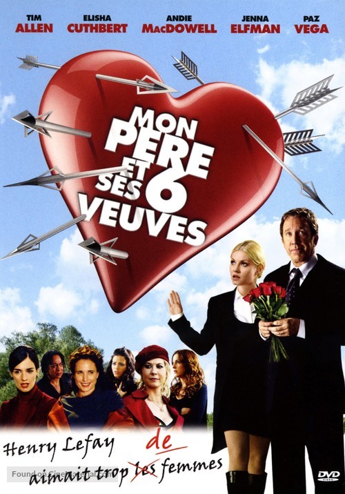 The Six Wives of Henry Lefay - French DVD movie cover