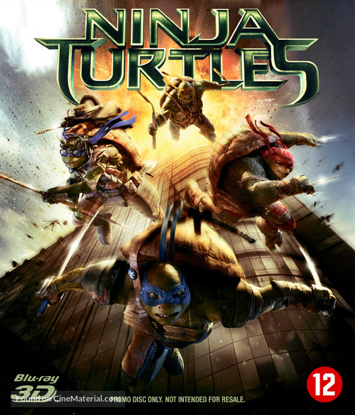 Teenage Mutant Ninja Turtles - Dutch Blu-Ray movie cover