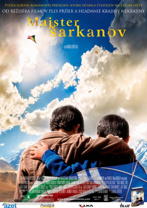 The Kite Runner - Slovak Movie Poster
