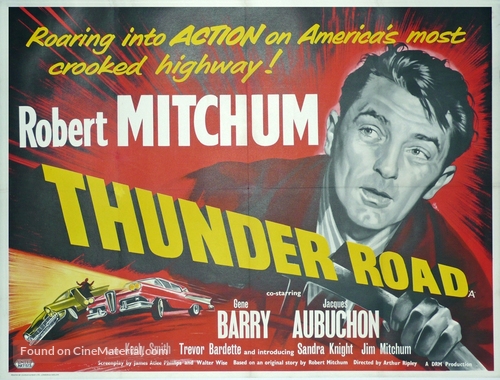 Thunder Road - British Movie Poster