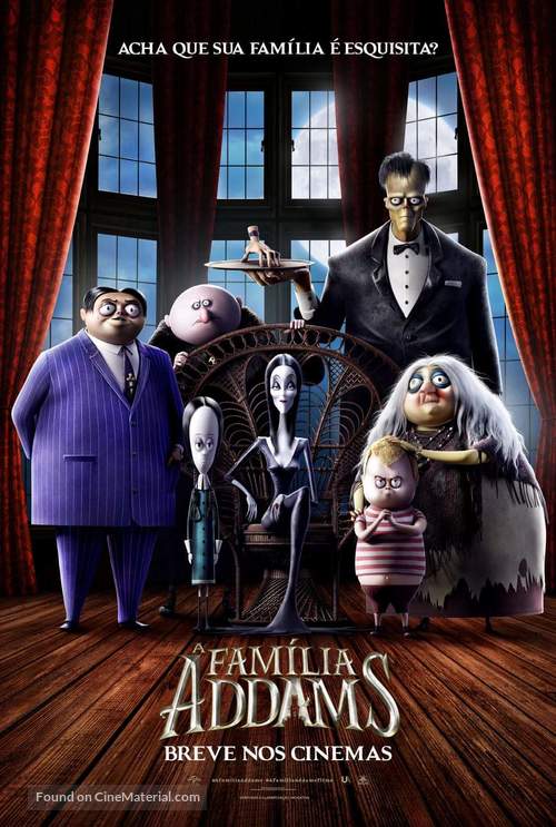 The Addams Family - Brazilian Movie Poster