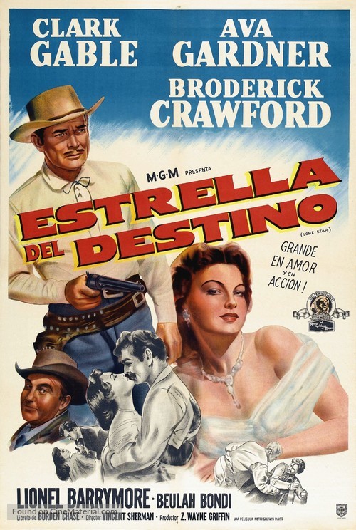 Lone Star - Argentinian Movie Poster