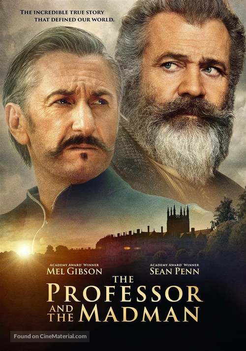 The Professor and the Madman - Irish Movie Cover