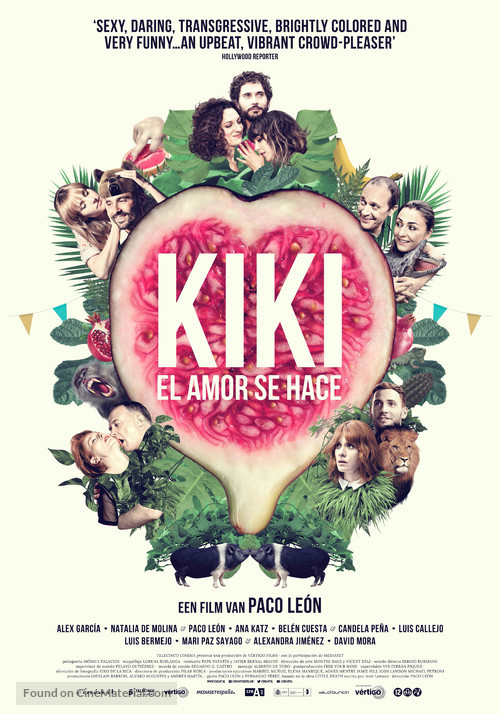 Kiki, el amor se hace - Dutch Movie Poster