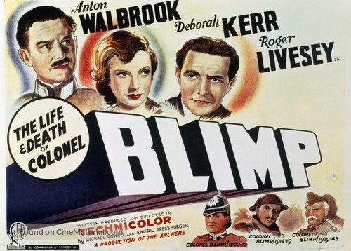 The Life and Death of Colonel Blimp - British Movie Poster